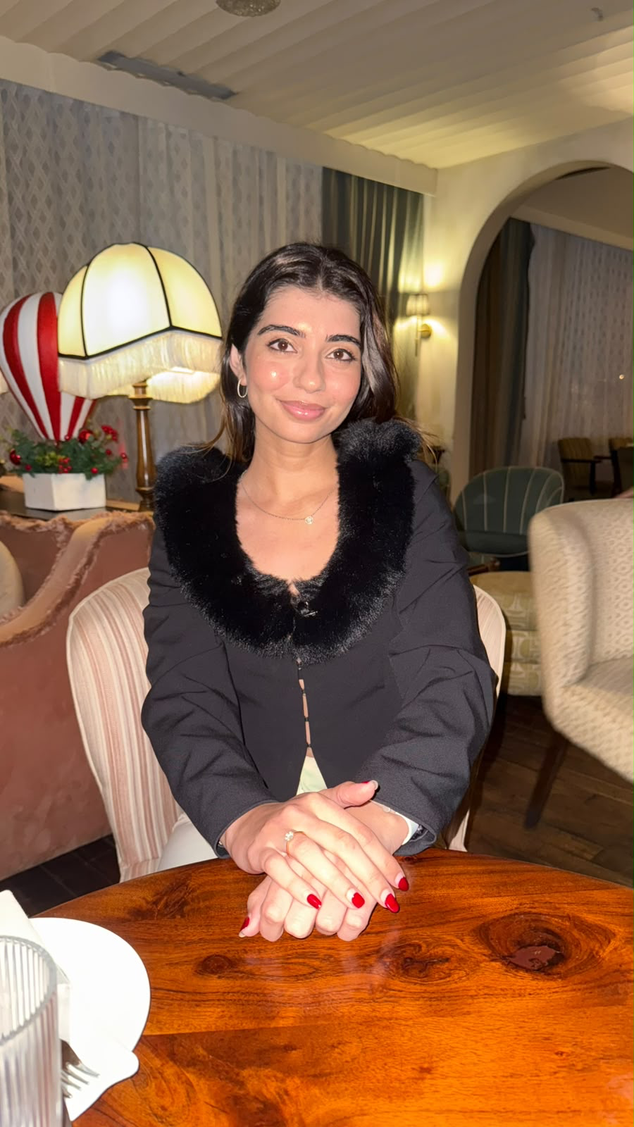 Portrait of Zenia Baria, business journalist and anchor